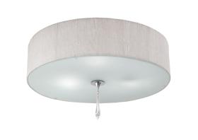 M1341  Lucca Crystal Ceiling 3 Light
